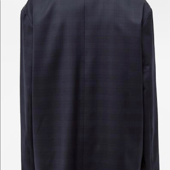 BALENCIAGA CHECK HIGH COLLAR JACKET SIZE 50/L - Picture 4 of 8